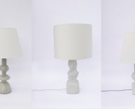 Handmade Pottery Table Lamps